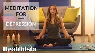 10 Minute Guided Meditation for Depression [upl. by Oesile]