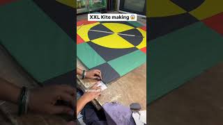 XXL kite for making 🤯😱shortsfeed shorts kite kiteflying new uttrayan2023 [upl. by Sidnarb]