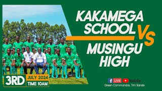 Live Kakamega School vs Musingu School  Kakamega County School Games  KSSSA [upl. by Bechler629]