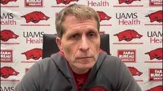 Eric Musselman Arkansas SEC Tournament Preview Transfer Portal [upl. by Marlyn]