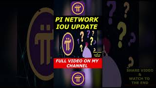 PI COIN PRICE IOU UPDATE shorts picoin pinetwork pi picoinwithdraw picoinprice [upl. by Araeic151]