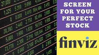 How To Use Finviz Stock Screener  Helpful for Swing Trading amp Day Trading [upl. by Orth]