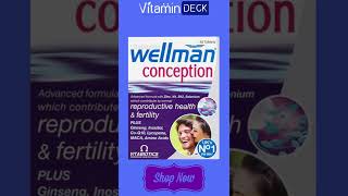 Vitabiotics Wellman Conception Tablets shorts shortvideo trending pakistan health [upl. by Strauss]