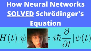 Solving the Schrödinger Equation with Deep Neural Networks Machine Learning Quantum Mechanics [upl. by Macswan935]