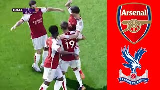 Arsenal vs Crystal Palace  Premier League 2324  PES 21 [upl. by Jegar]