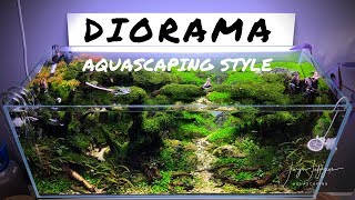 DIORAMA aquascaping style  best for IAPLC [upl. by Baird937]