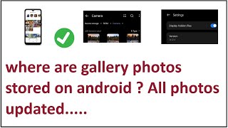 where are gallery photos stored on android  All photos updated 2024 [upl. by Clift392]