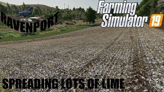 Ravenport Ep 9 Farming Simulator 19 Lime disease [upl. by Aisirtap258]