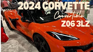 2024 Corvette Z06 3LZ Convertible with Z07 Performance Package WalkAround [upl. by Flossie192]