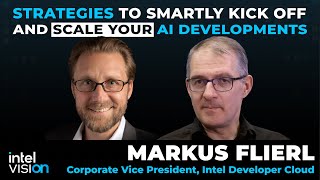 INTEL VISION 2024 MARKUS FLIERL INTERVIEW [upl. by Hachmin]