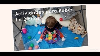 Actividades para bebés de 1 a 2 años [upl. by Wickham]