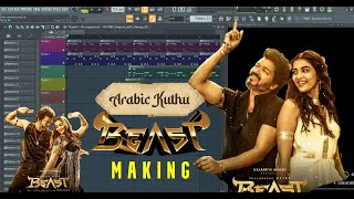 Arabic Kuthu Song Making  Halamithi Habibo  Beast BGM  FL Studio  SM Music Tech Vijay  Anirudh [upl. by Esya]