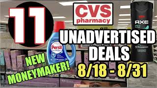 CVS UNADVERTISED DEALS 818  831   NEW Moneymaker amp More [upl. by Ladnyk]