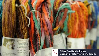 Fiber Festival of New England Returns to the Big E  Connecting Point  Nov 5 2021 [upl. by Adnilemre711]