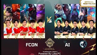 မြန်မာ M6 Myanmar Qualifier Playoffs FCON Vs Ai Bo5 Game  4 [upl. by Nace408]