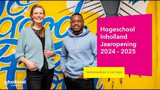 Jaaropening 20242025  Hogeschool Inholland [upl. by Timi]