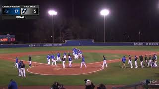 21 Faulkner vs Lindsey Wilson Baseball DH [upl. by Allimrac]