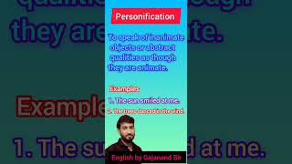 Personification  Definition of Personification  what is Personification  Literary Term [upl. by Culley]