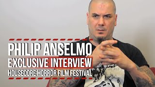 Phil Anselmo Talks Housecore Horror Film Festival [upl. by Gilman]