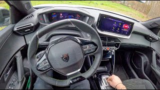 2024 Peugeot e2008 GT Facelift  136 HP  POV Test Drive [upl. by Babette267]