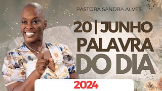 Eu Tenho uma RECADO DE DEUS para TUA VIDA Somente Ouça essa Palavra   Pastora Sandra Alves [upl. by Echikson]