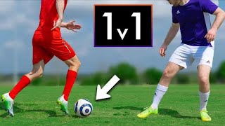 10 WAYS TO BEAT EVERY DEFENDER 1V1  Soccer Training Moment Tutorial 2024 [upl. by Alvinia690]