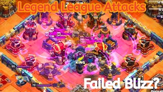 Legend League Attacks February Season Day7 Blizzard Lalo [upl. by Htrag]