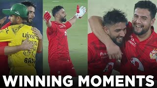 PSL 9  Winning Moments  Peshawar Zalmi vs Islamabad United  Match 33  M1Z2A [upl. by Campagna]