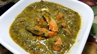 Trinidad Callaloo with Crab  Taste of Trini [upl. by Theresa]