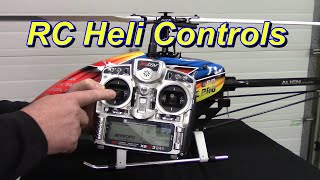 RC Helicopter Controls Explained  Cyclic Collective Tail Rotor Throttle [upl. by Aleris]