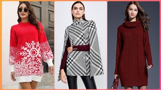 Latest Winter Dress Trends for Girls  Cozy amp Chic Looks [upl. by Enidlarej]