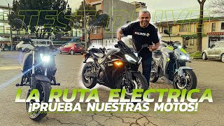 De 0 a 100km en 5 SEG 😱  LA RUTA ELÉCTRICA PRUEBA NUESTRAS MOTOS ⚡️  IOZ  IOR  IODC [upl. by Gonnella]