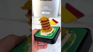 Pagoda ASMR ❤️💛 Get yours today 🔗 artsypadscom pagoda 3d giftideas deskdecor memopad [upl. by Acirema]