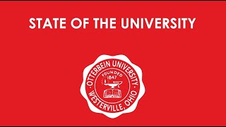 Otterbein State of the University Address with President John Comerford [upl. by Thant142]