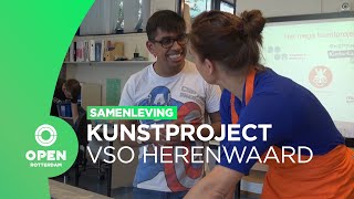 Leerlingen van VSO Herenwaard krijgen expositie in Museum Rotterdam  Samenleving [upl. by Kcyrred]