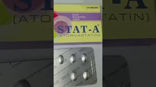 Stat A 20mg Tablet Uses in Urdu Stat A 40mg Tablet Uses Atorvastatin [upl. by Anirbes]