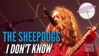 The Sheepdogs  I Dont Know Live at the Edge [upl. by Valaree]