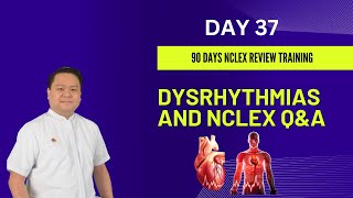 Day 37  Dysrhythmia and Related NCLEX Questions  90 Days NCLEX Review Training [upl. by Rina712]