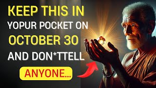 If You Keep This In Your Pocket On October 30 Your Financial Problems Will End Buddhist Teachings [upl. by Llerut]