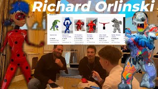 NEWS Richard Orlinski Cooperation with Miraculous LadyBug Sculptur Sale  Interview with Jeremy Zag [upl. by Rebeka]