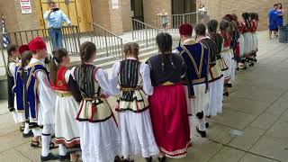 Zonaradiko Greek Dancing St Demetrios [upl. by Ydnam]