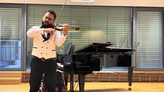 🔵Salzburg Mozarteum universityAmin Ghafari plays Sarasatezigunerwisen Theme [upl. by Gwyn]