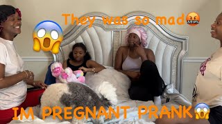 PRANKING THE HOUSE AND TELLING THEM I’M PREGNANTMust Watch😱 [upl. by Ayam]