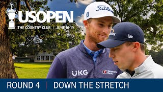 2022 US Open Highlights Round 4  Matt Fitzpatrick and Will Zalatoris Battle Down the Stretch [upl. by Ainot]