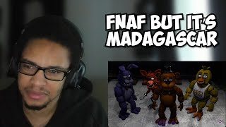 SFMFNAF Madagascar 3 Train scene but with FNAF Characters REACTION [upl. by Shaylah]