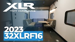 Tour the 2023 XLR Boost 32XLRXF16 Toy Hauler [upl. by Doloritas]