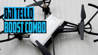 DJI Tello Boost Combo Unboxing  Footage [upl. by Adnalu]