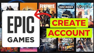 How to Create an Epic Games Account 2024 StepbyStep [upl. by Goldman796]