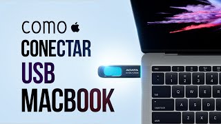 Como conectar USB a Macbook  [upl. by Arihsan]