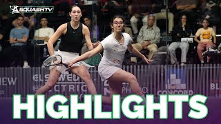 quotSo Impressivequot  Orfi v Moataz  Black Ball Squash Open 2024  RD2 HIGHLIGHTS [upl. by Nyrol888]